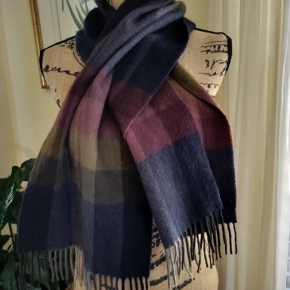 Lord & Taylor Scrap 💯 Cashmere Women's Multicolor - Picture 6 of 9